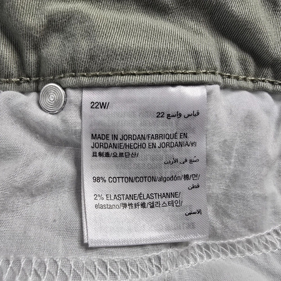 Charter Club Pants Women's 22W Green Lexington Straight Ankle - Picture 4 of 16